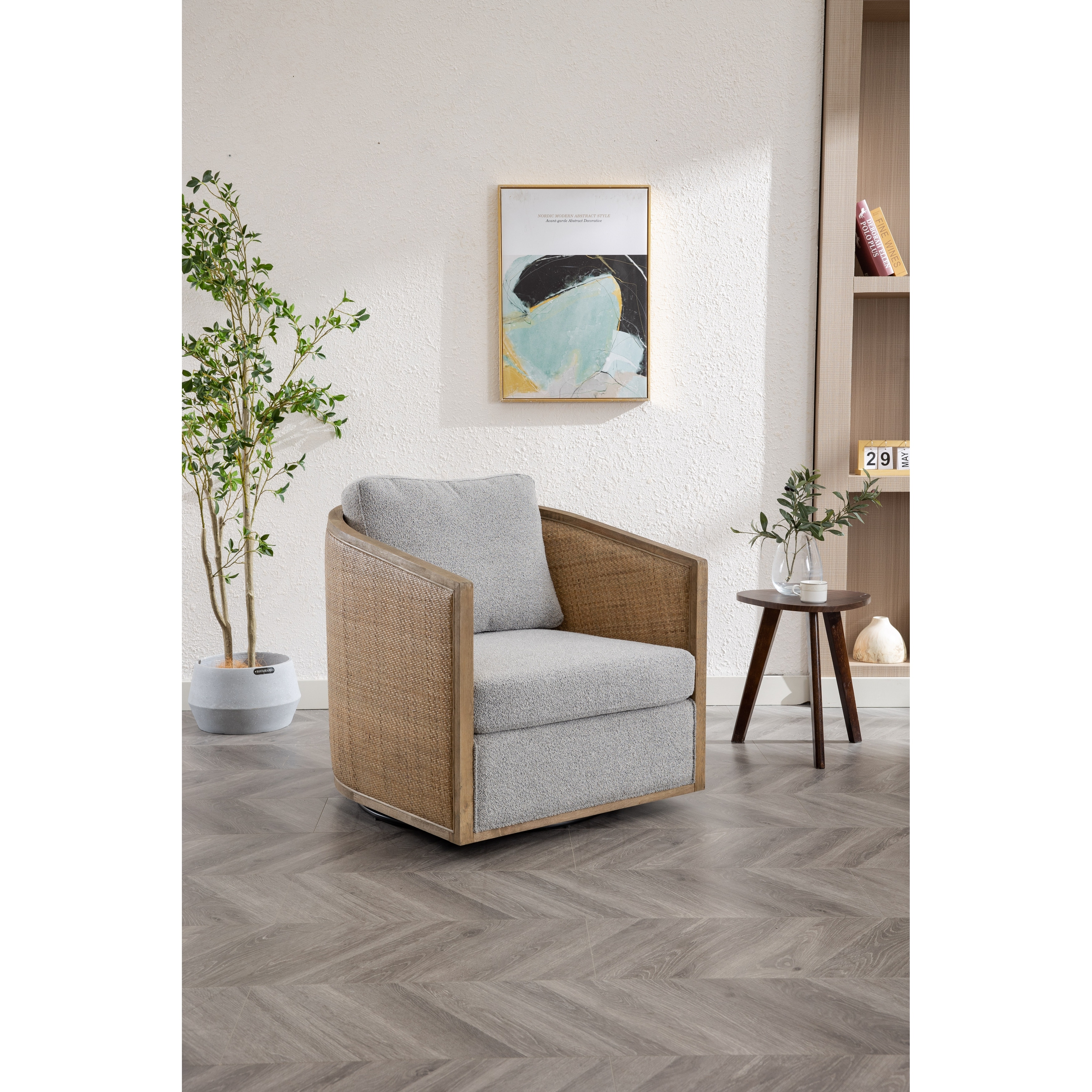 Ellen store barrel chair