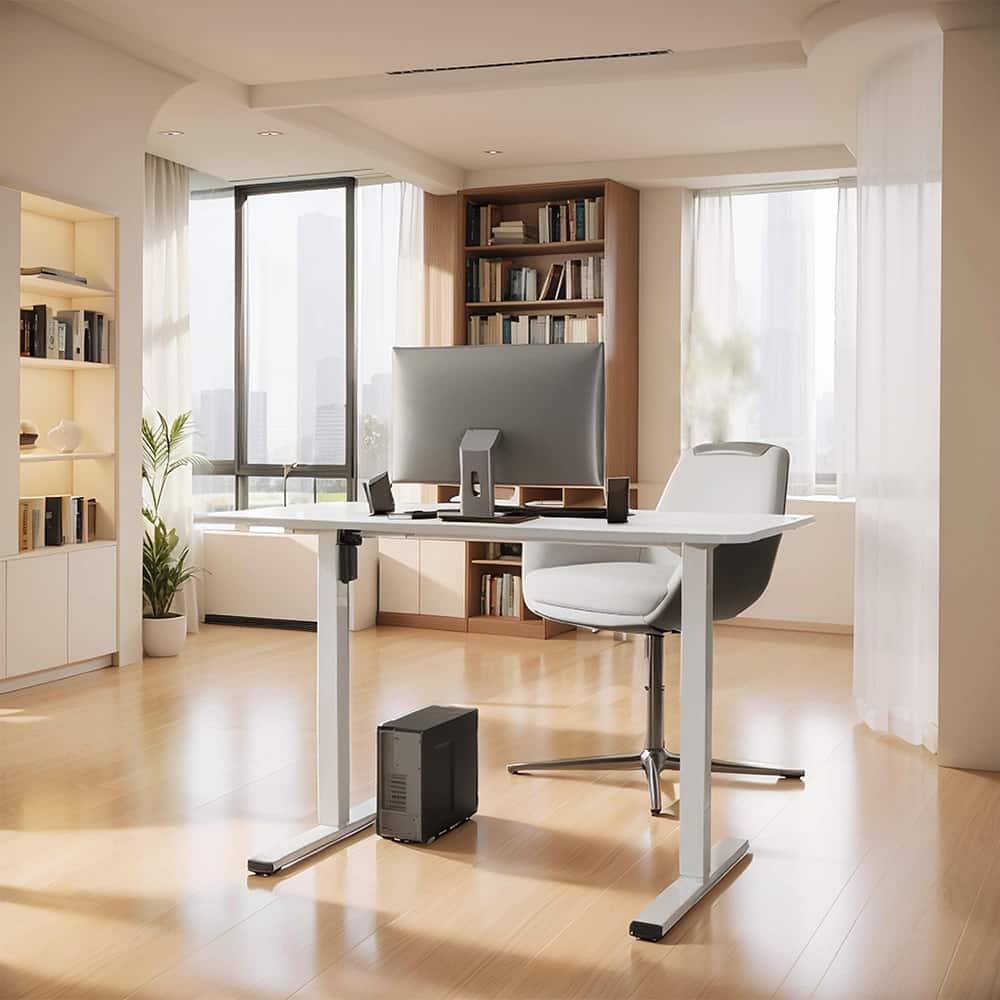 Electric Standing Desk, Adjustable Height, Home Workstation