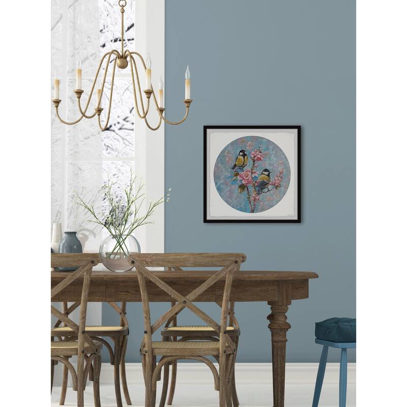 Perching Birds Framed Print