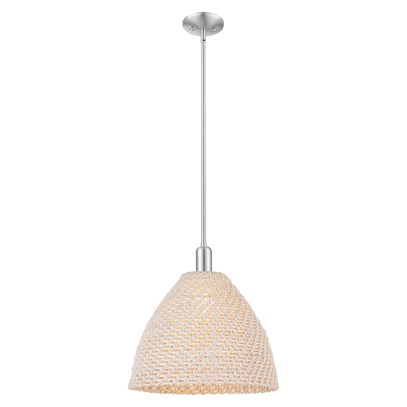 Innovations Lighting Downtown Urban - Natural Ballston Dome - 1 Light 16" Stem Hung Mini Pendant