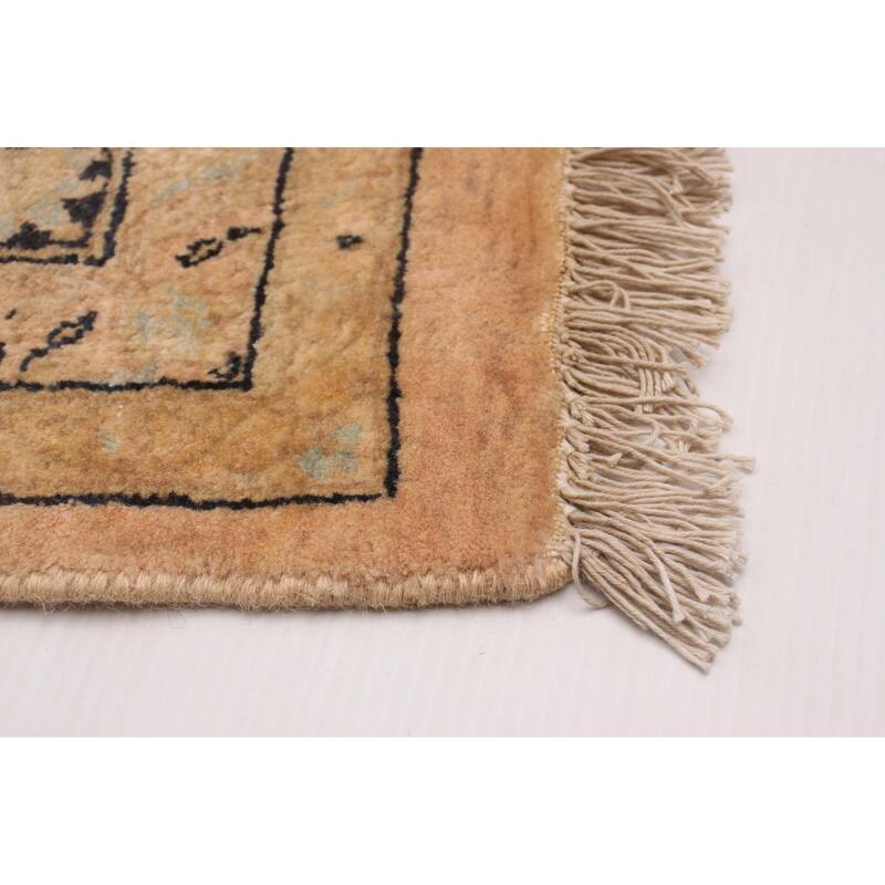 ECARPETGALLERY Hand-knotted Pako Persian 18 Of 20 Coral Wool Rug - 6'0 x 9'0