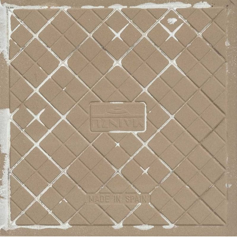 Metallici 8x8 Brown Matte Porcelain Patterned Tile - Floor, Wall, Backsplash
