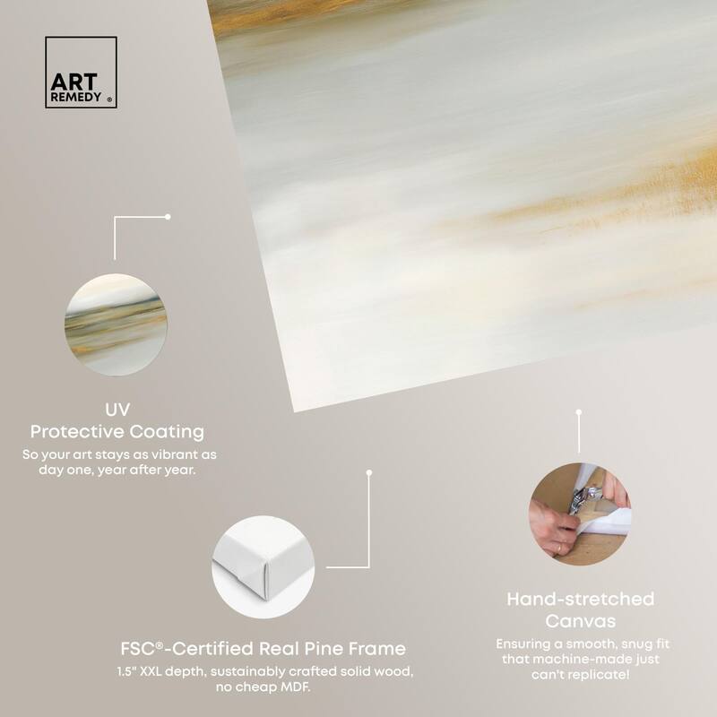 Misty Expanse I Canvas by Art Remedy, Gallery Wrapped