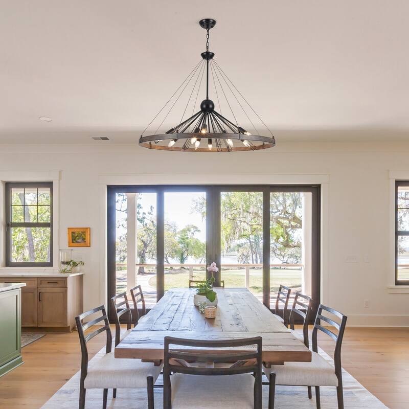 9-Light Candlestick Sputnik Foyer Chandelier Lighting Modern Linear Chandelier for Dining Room Kitchen Island