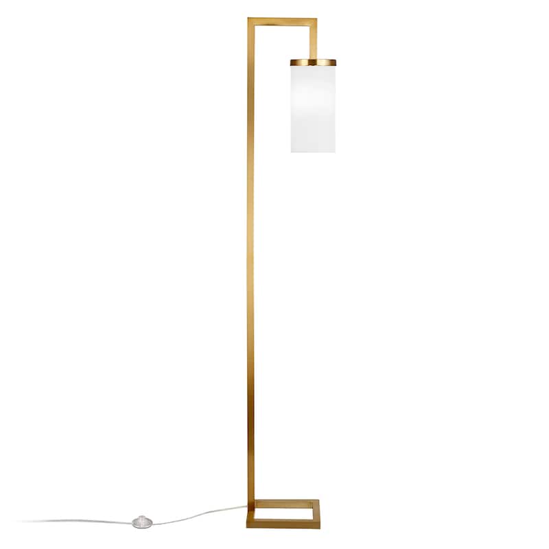 Malva 67.75" Tall Floor Lamp with Glass Shade - 11" Wide