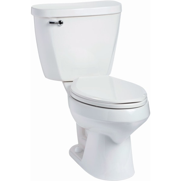 Mansfield 382386 Summit 1.6 GPF TwoPiece Elongated Toilet White