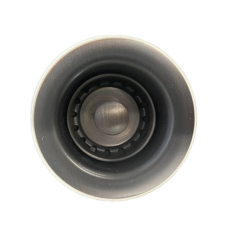 SimplyCopper 2" Mini Duo Strainer Drain with Basket Oil Rubbed Bronze - 2.75" x 2 x 2.5