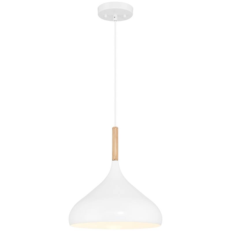 Access Lighting Olivia 1 Light Pendant - White