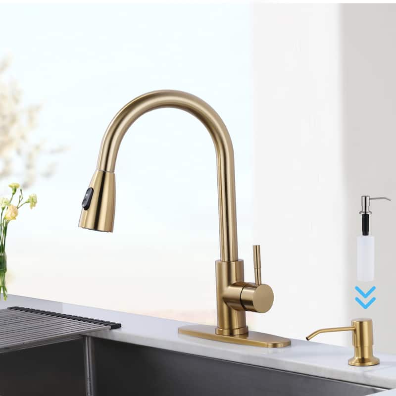 WOWOW Soap Dispenser for Kitchen Sink - N/A