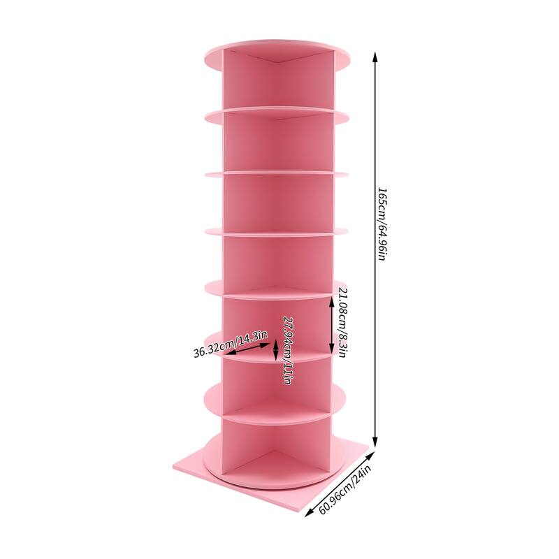 Rotating Free Standing Shoe Rack Shoe Organizer