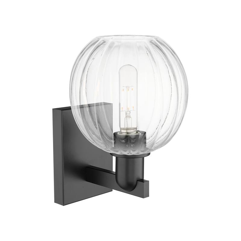 Innovations Lighting Downtown Urban - Preston - 1 Light 7" Globe Shade Wall-mounted Sconce