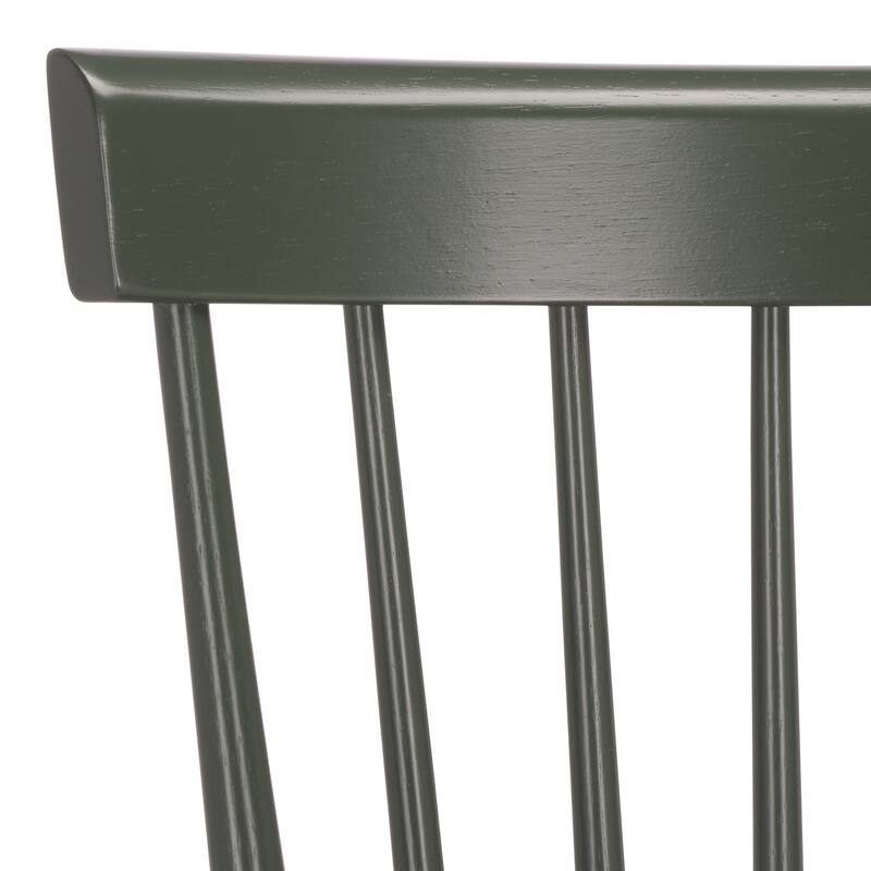 SAFAVIEH Belva 30-inch Spindle Farmhouse Bar Stool (Set of 2) - 20" W x 21" D x 44" H - 20"W x 21"D x 44"H