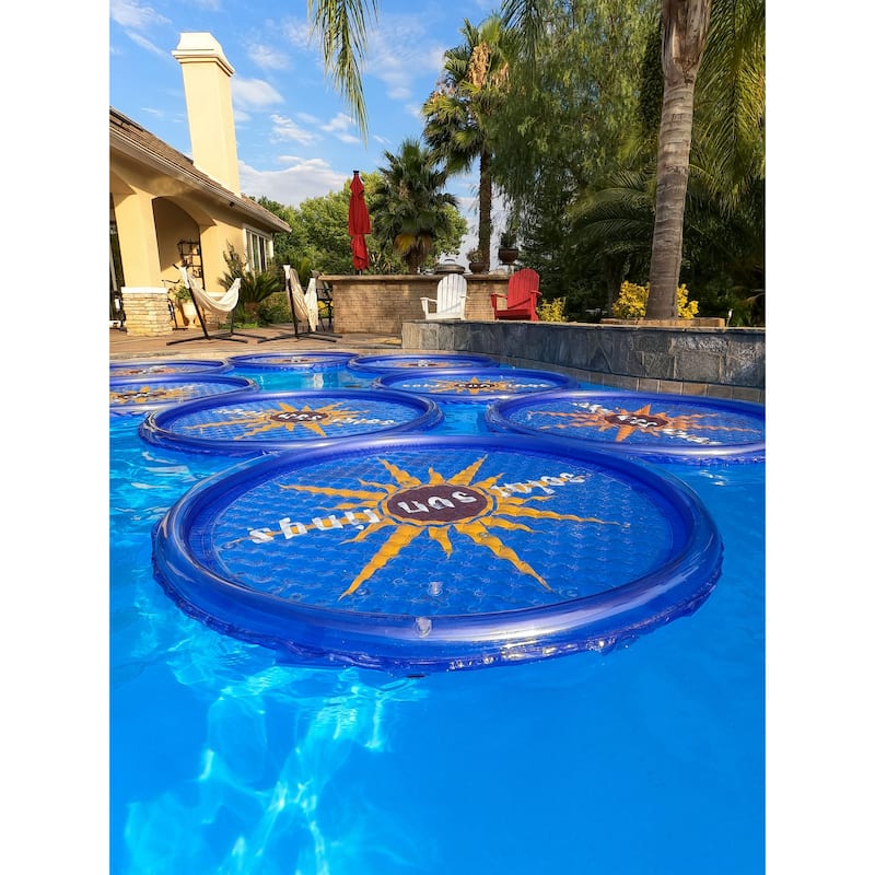 Solar Sun Rings UV Resistant Pool & Spa Heater Circular Solar Cover (6 Pack)