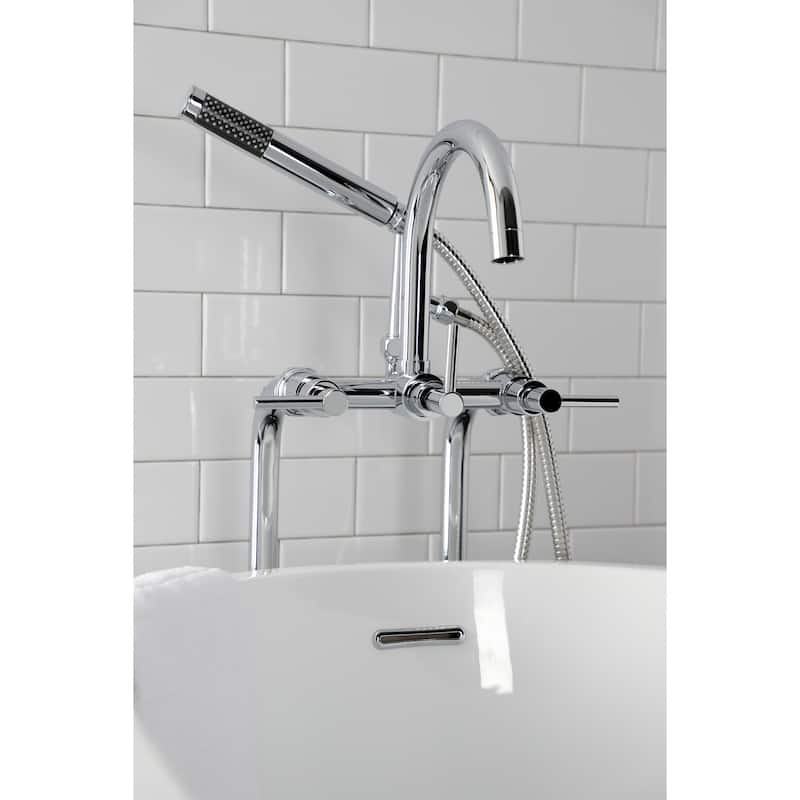 Concord Freestanding Tub Faucet with Supply Line