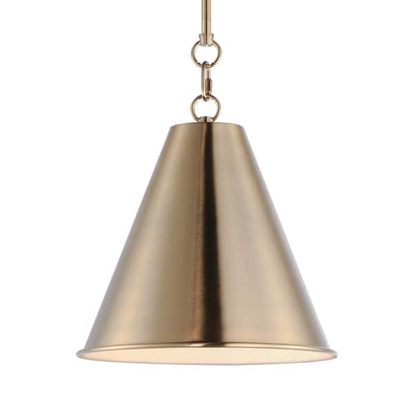 slide 2 of 11, Maxim 15162 Veritas 12" Wide Pendant Heritage
