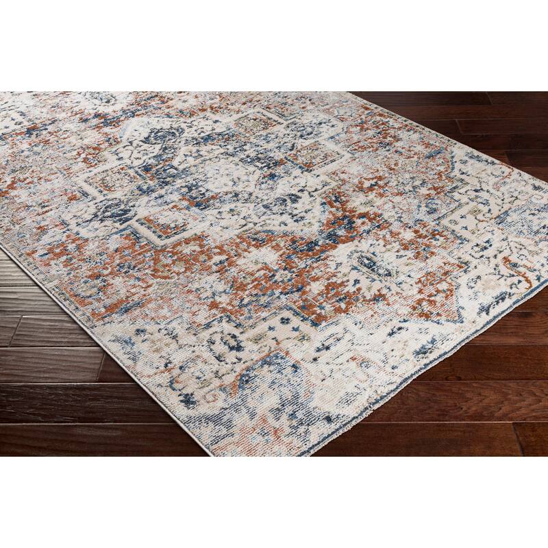 Livabliss Behnam Vintage Medallion Area Rug