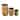 Acacia Wood Drum Barrel, Set of 3, 30", 20", 15" - 30