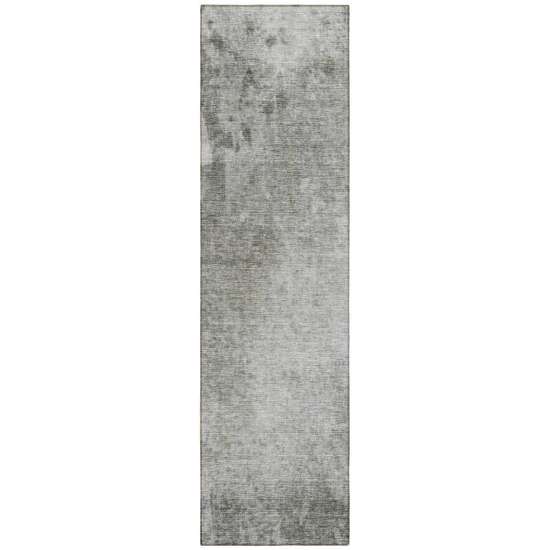 Alx Contemporary Abstract Weather Resistant Blended Style Outdoor Rug