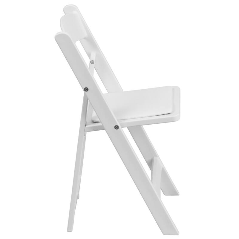 10Pk Kids Resin Folding Chair with Vinyl Padded Seat - 12.25"D x 13.25"W x 21"H