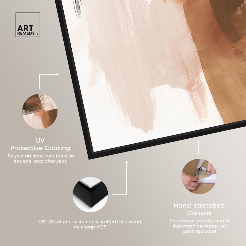 Mahogany Whispers Canvas by Art Remedy