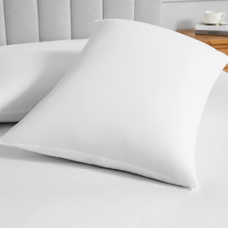 Cotton Fabric Zippered Pillow Protector
