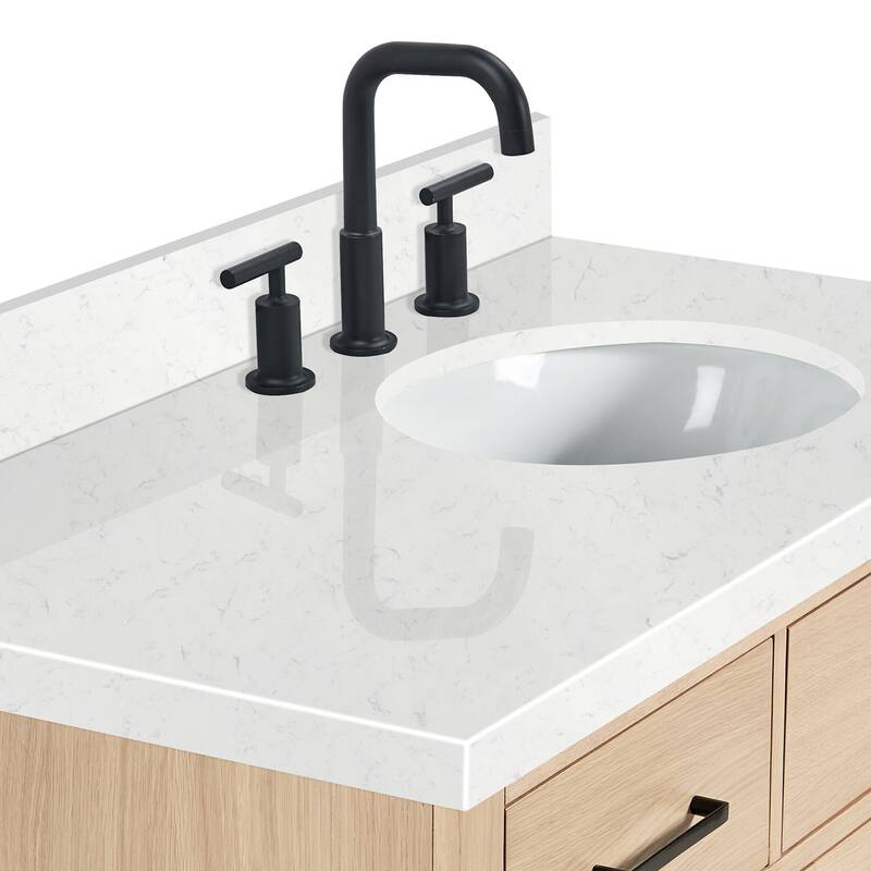 Ariel T042SRCQOVO Hepburn 43" Free Standing Single Basin Vanity Set