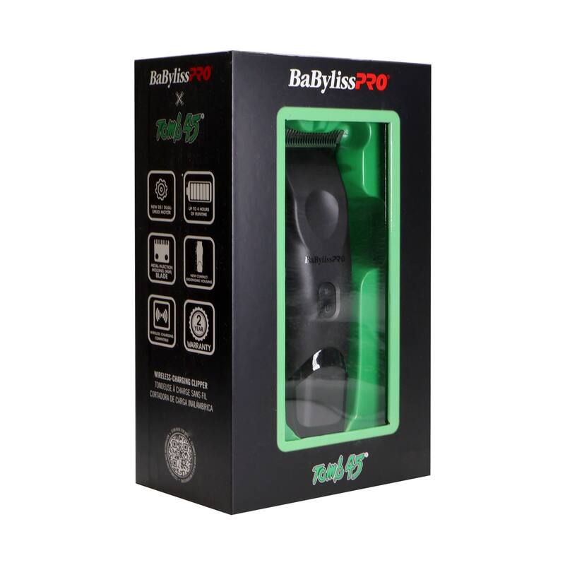 BaBylissPRO x Tomb45 Wireless-Charging Hair Clipper for Men