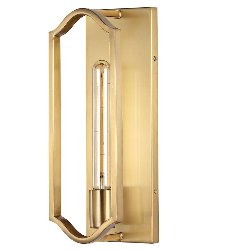 Emilia 4.75" 1-Light Modern Bohemian Iron LED Sconce, by JONATHAN Y