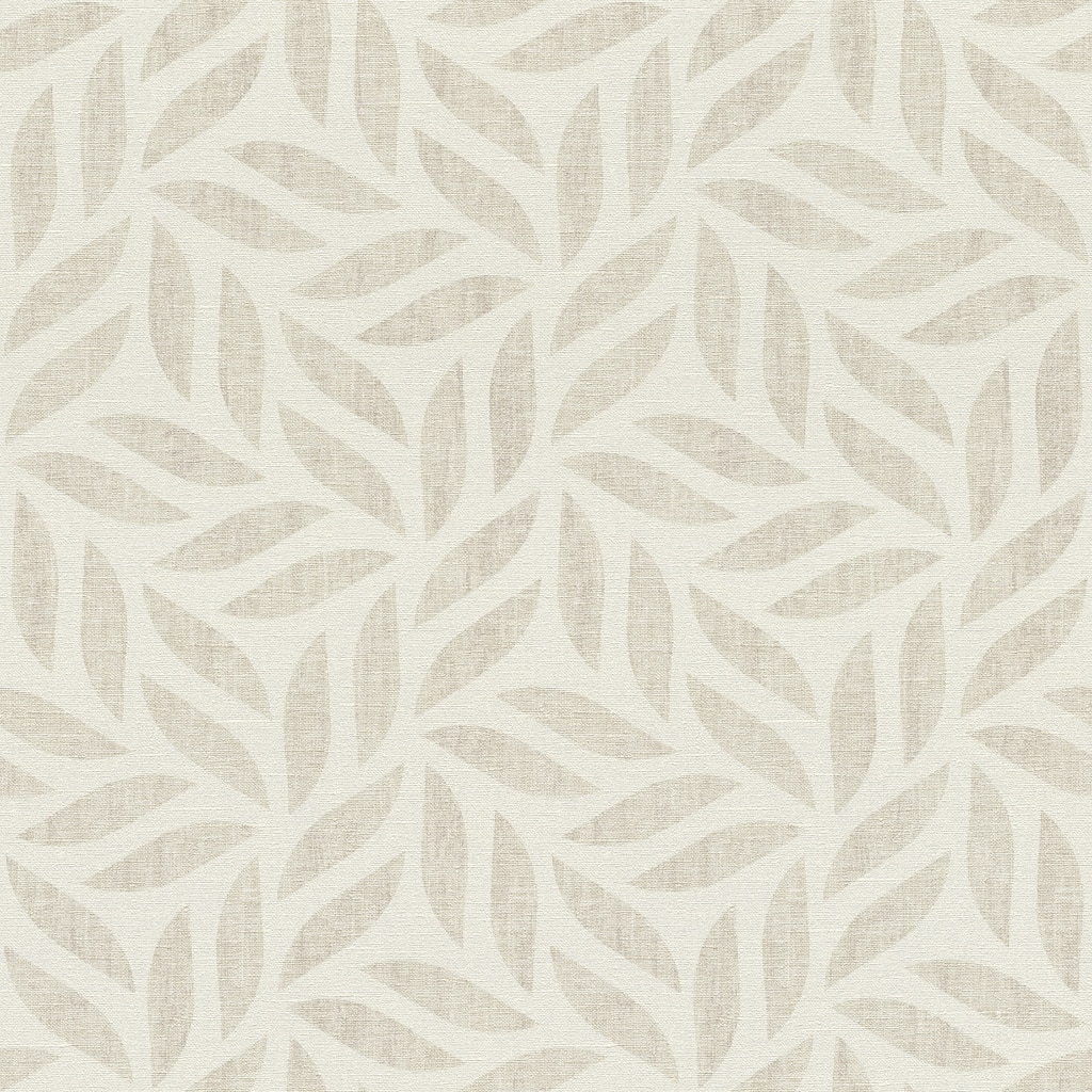 Advantage Sagano Taupe Leaf Wallpaper