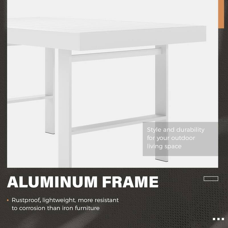Aluminum Outdoor Dining Table