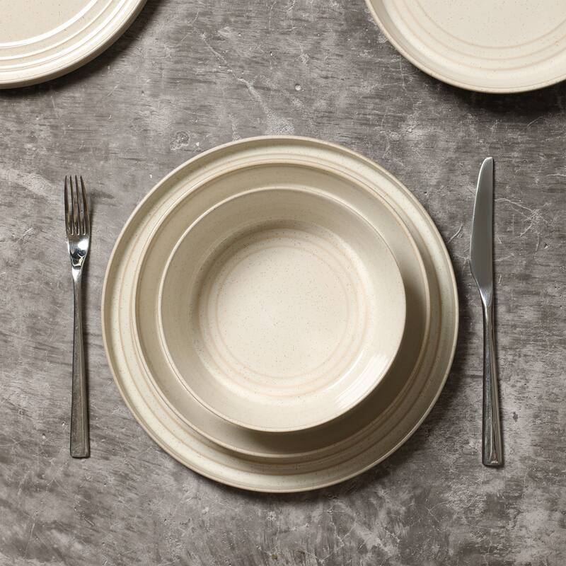 Stone Lain Claire Stoneware Dinner Plate Set
