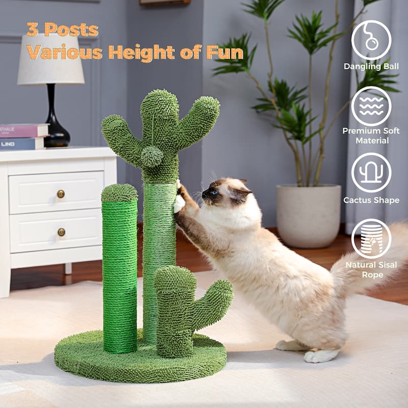 Oasis Series Lovely Cactus Cat Scratcher