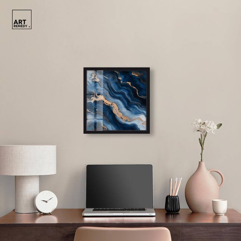 Deep Sea Geode II Shadowbox by Art Remedy