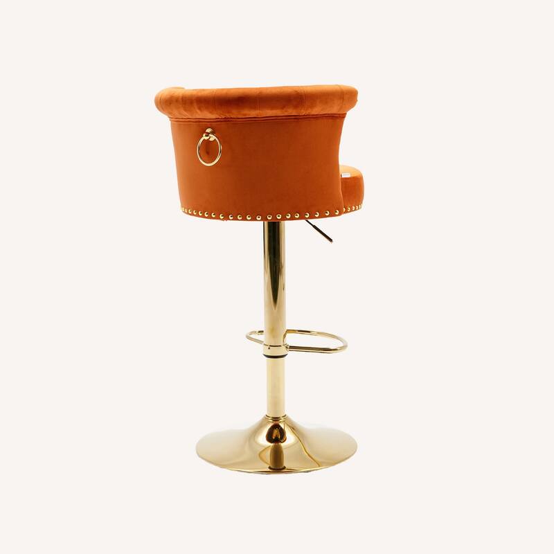 Set of 2 Adjustable Counter Height Chairs