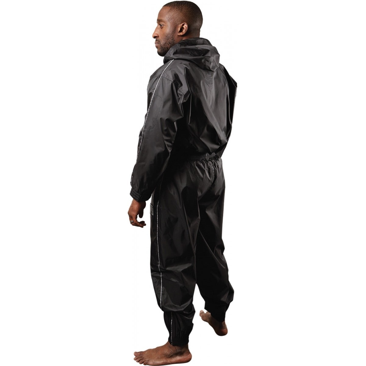 title sauna suit with hood