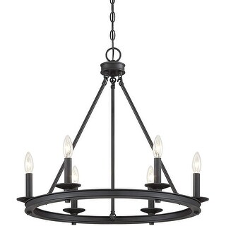 Savoy House Middleton 6-Light Chandelier (25" W x 23"H)