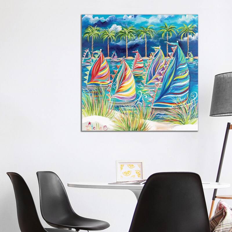 iCanvas "Come Sail Away" by Estelle Grengs Canvas Print - 37x37x1.5