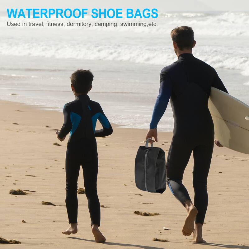 Waterproof Shoes Bags, 4Pcs Travel Portable Shoe Storage Organizer Bag