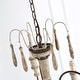 preview thumbnail 26 of 26, The Gray Barn Farmhouse Wood Chandelier French Country Classic Lights for Dining Room