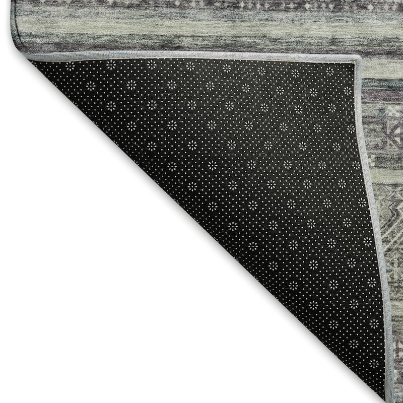 Premium Washable Super Soft Boho Stripes Mayfield Rug