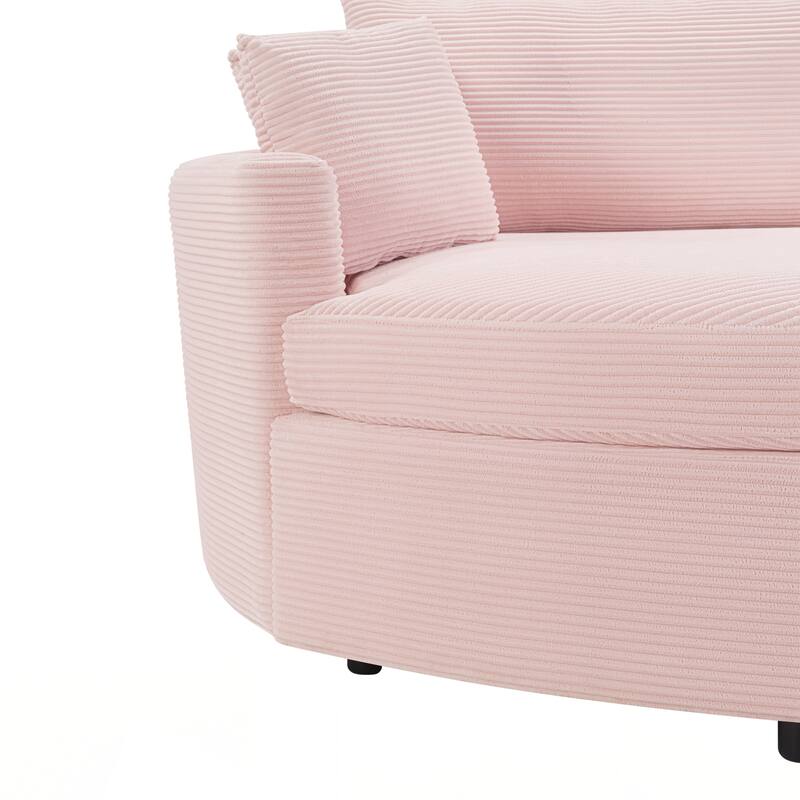 102.3" Sofa Bed Upholstered Sofa Couch with Deep Seat and USB Ports for Living Room