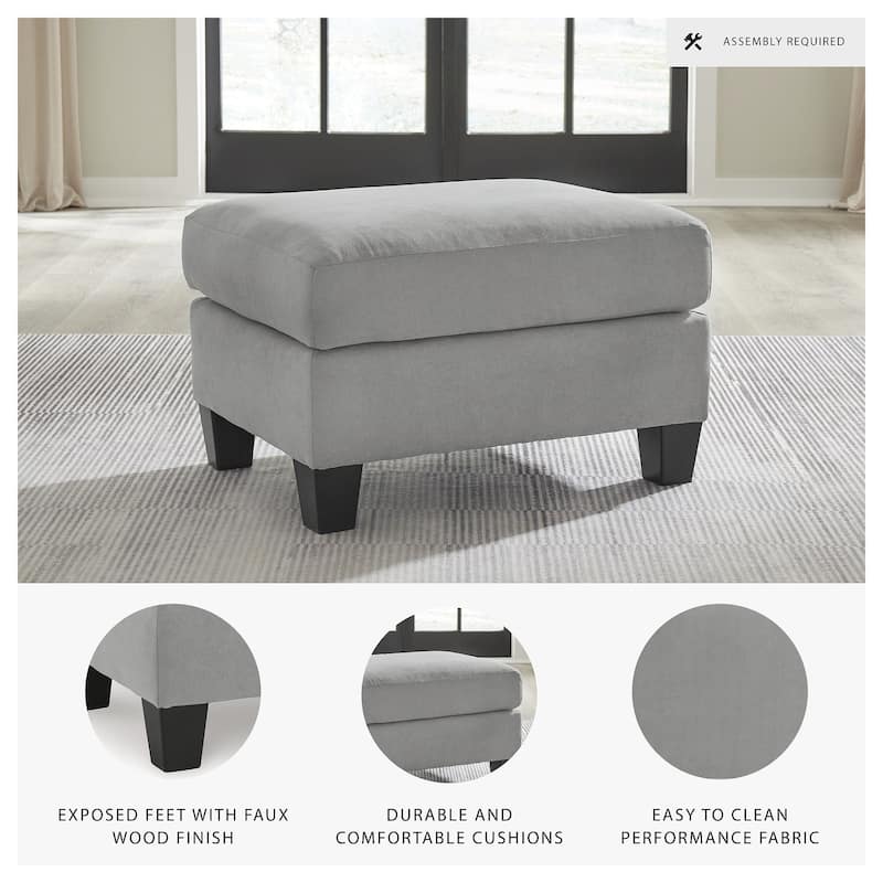Signature Design by Ashley Adlai Gray Ottoman