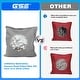preview thumbnail 33 of 33, GSE™ Set of 8 Regulation Size Cornhole Bean Bags. Corn Hole Board Toss Game Replacement Bean Bags