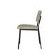 preview thumbnail 38 of 47, Amisco Sullivan Upholstered Dining Chair with Open Back and Metal Legs
