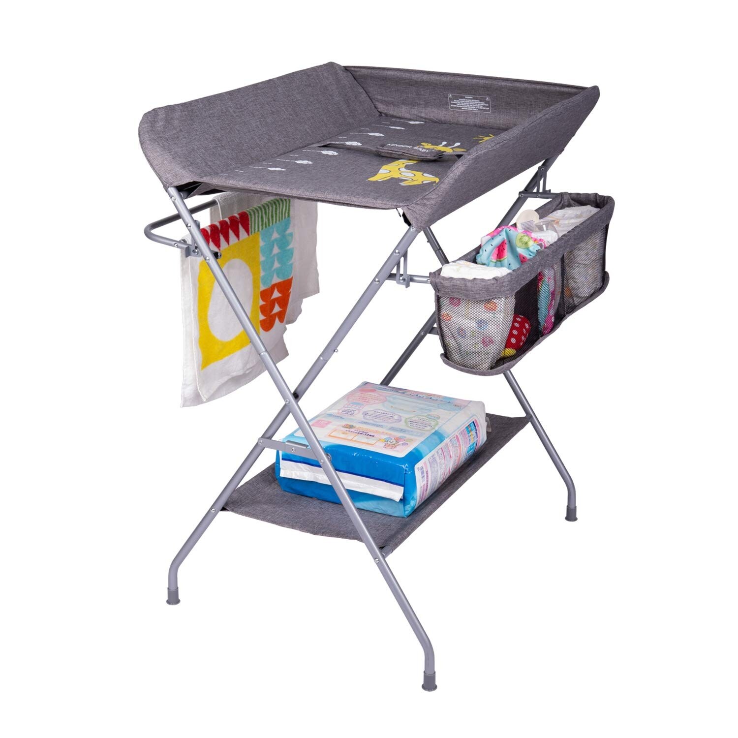 folding changing station