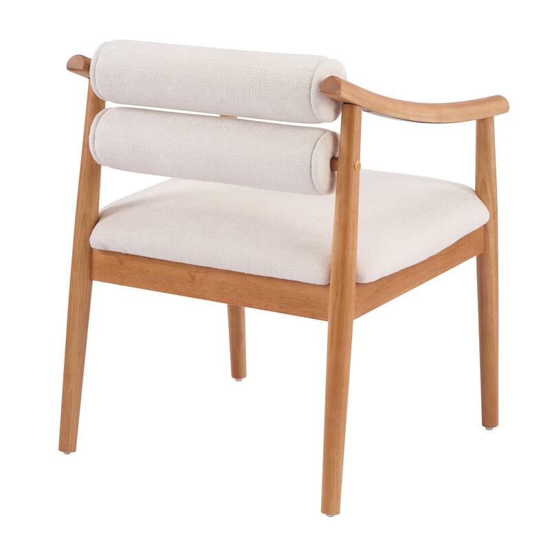 Christopher Knight Home - Modern Wood Upholstered Dining Chair