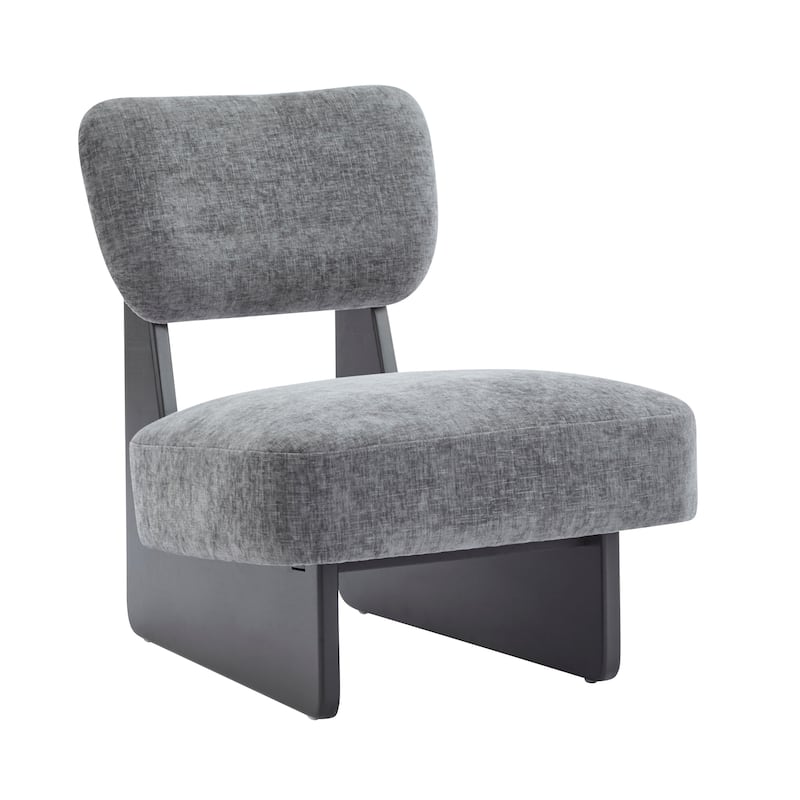 Polyester Solid Wood Modern Lounge Chairs Set with Ergonomic Design and Minimalist Style