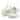 Martha Stewart Heathland Premium Nonstick PFA Free Ceramic Interior 10-Piece Tapered Aluminum Cookware Set - Linen White