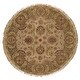 preview thumbnail 6 of 5, SAFAVIEH Oushak Hand-knotted Treasures Wool Heirloom Rug 6' Round - Ivory/Green - Round