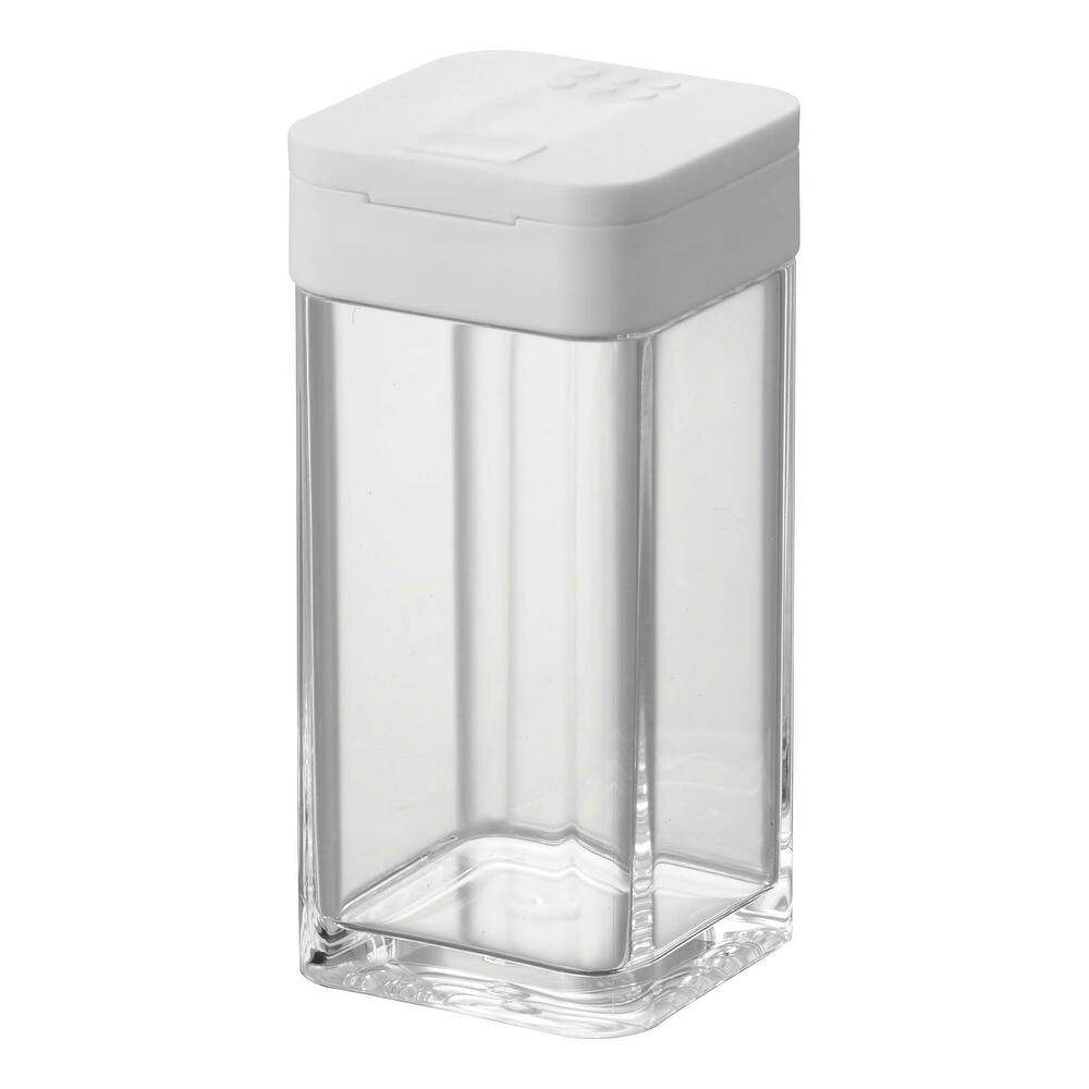 Yamazaki Home Spice Jar, Plastic - L 1.89 x W 1.89 x H 3.94 inches
